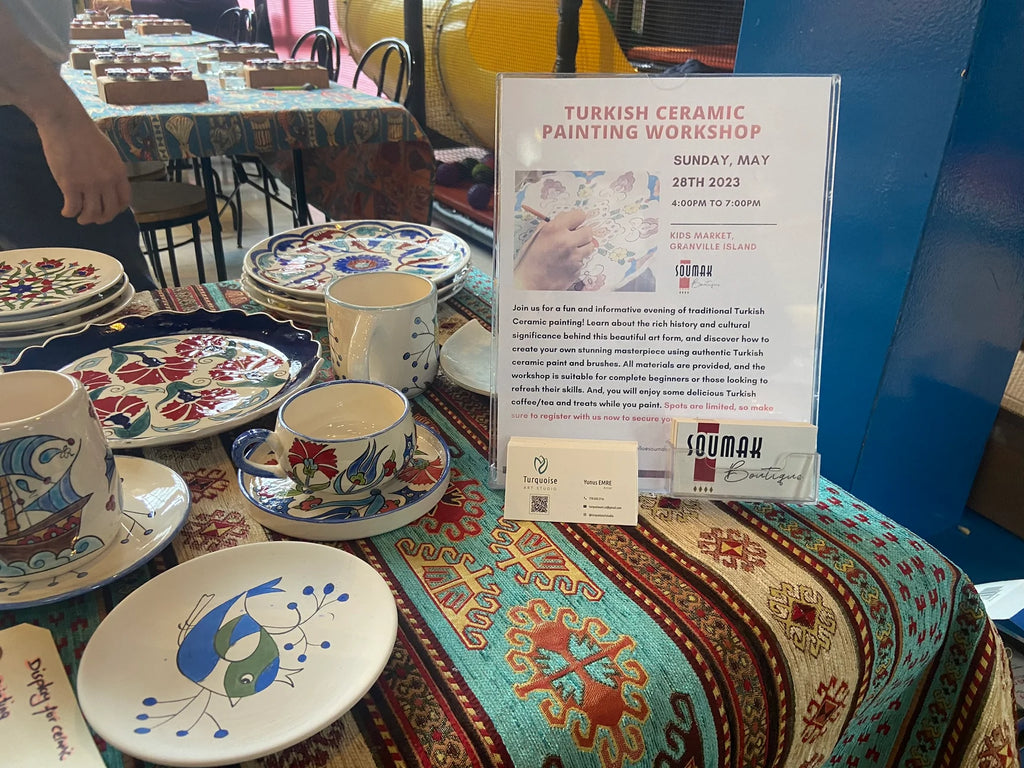 Soumak Boutique hosts Turkish Ceramic Painting Workshop