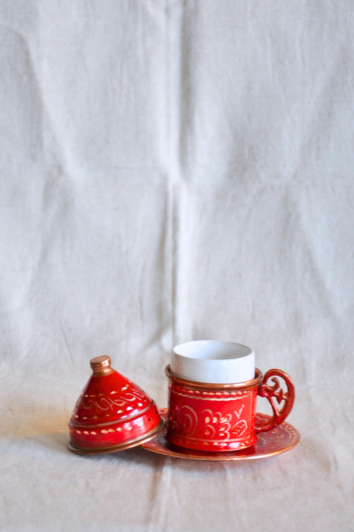 Pasha Copper Coffee Cup