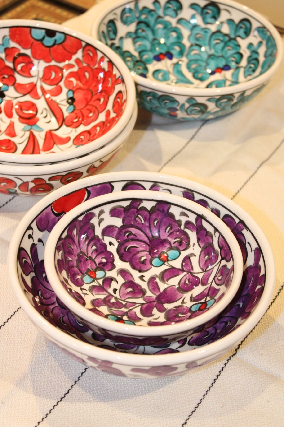 Lotus Ceramic Bowls 12 cm