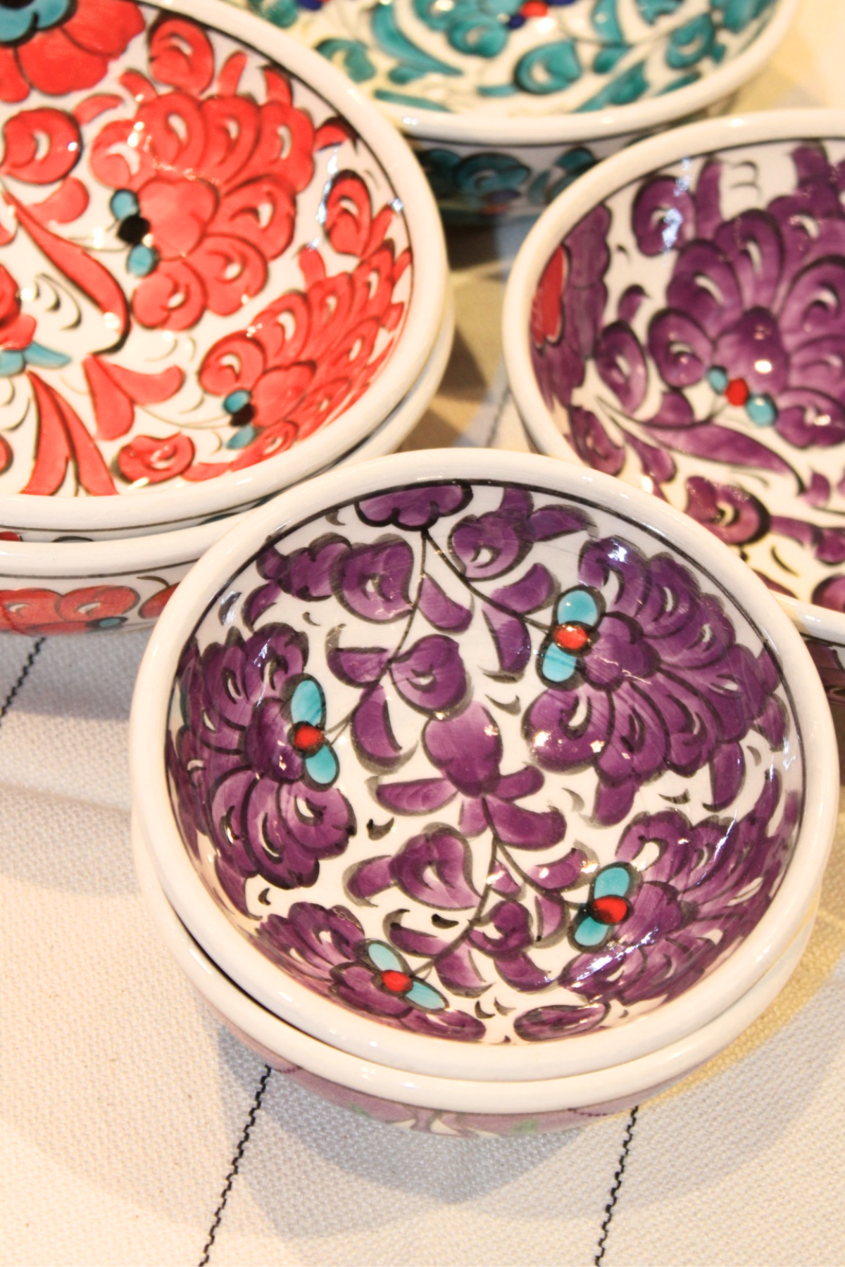 Lotus Ceramic Bowls 12 cm