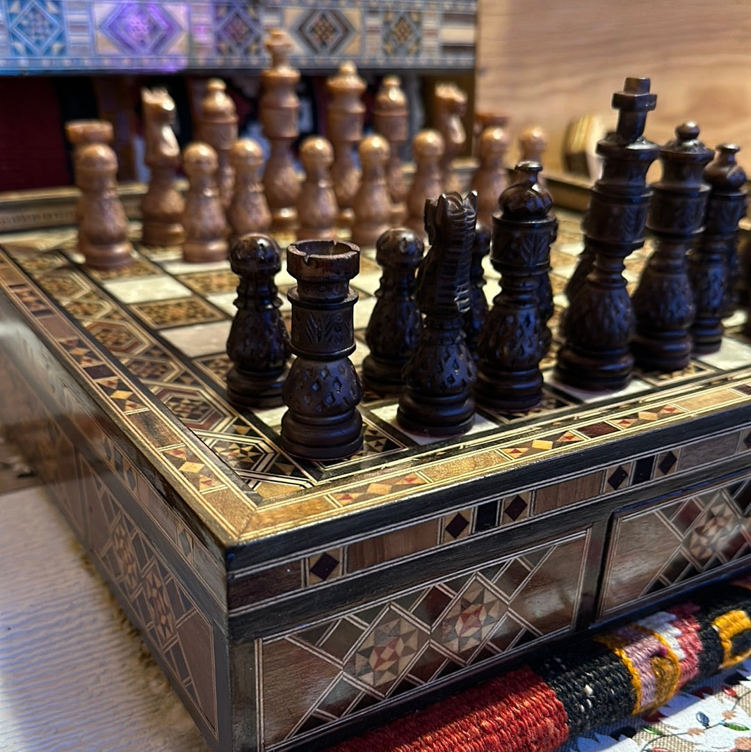 Shah Mosaic Chess Board