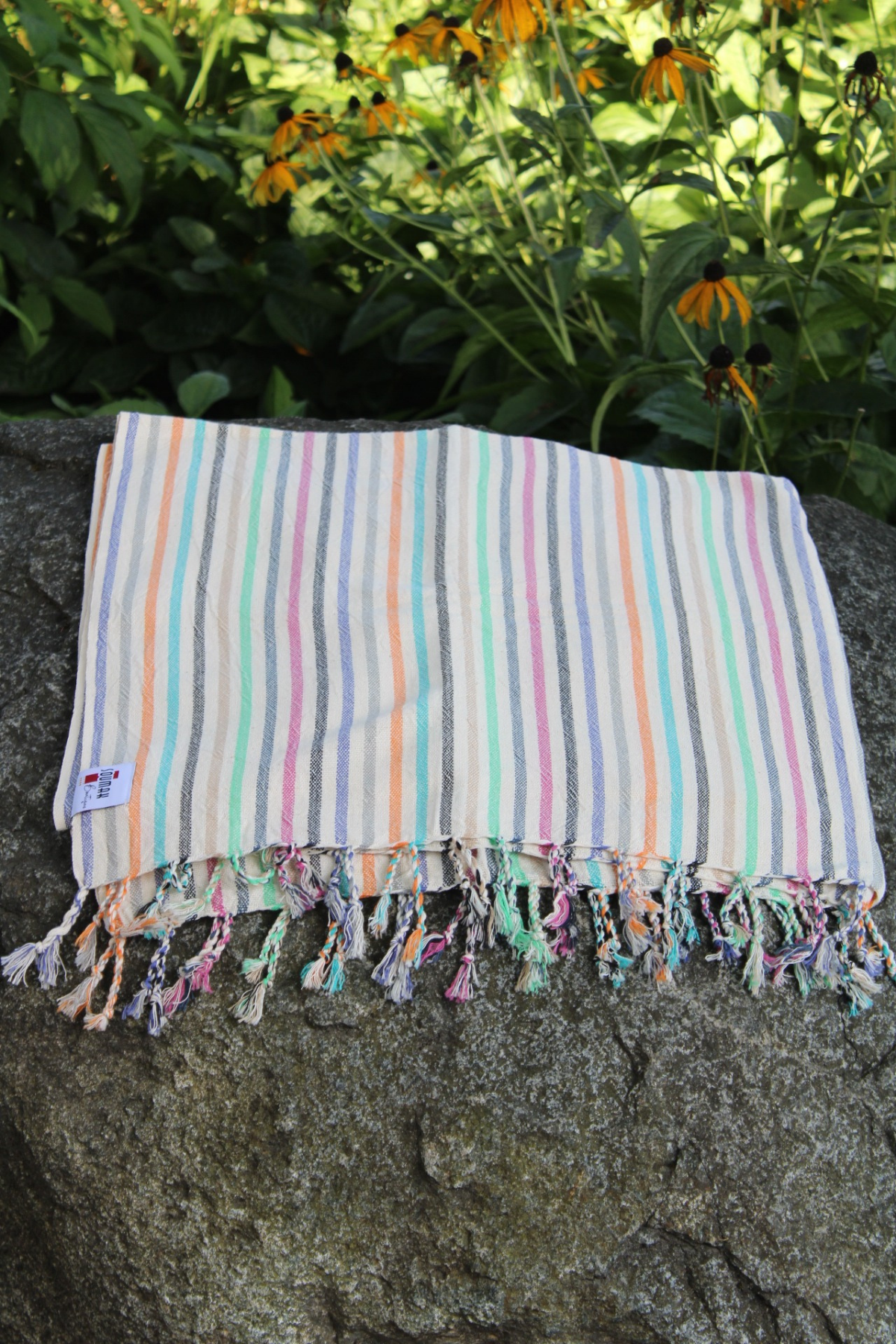 Bliss Stripes Handwoven Turkish Towel Collection