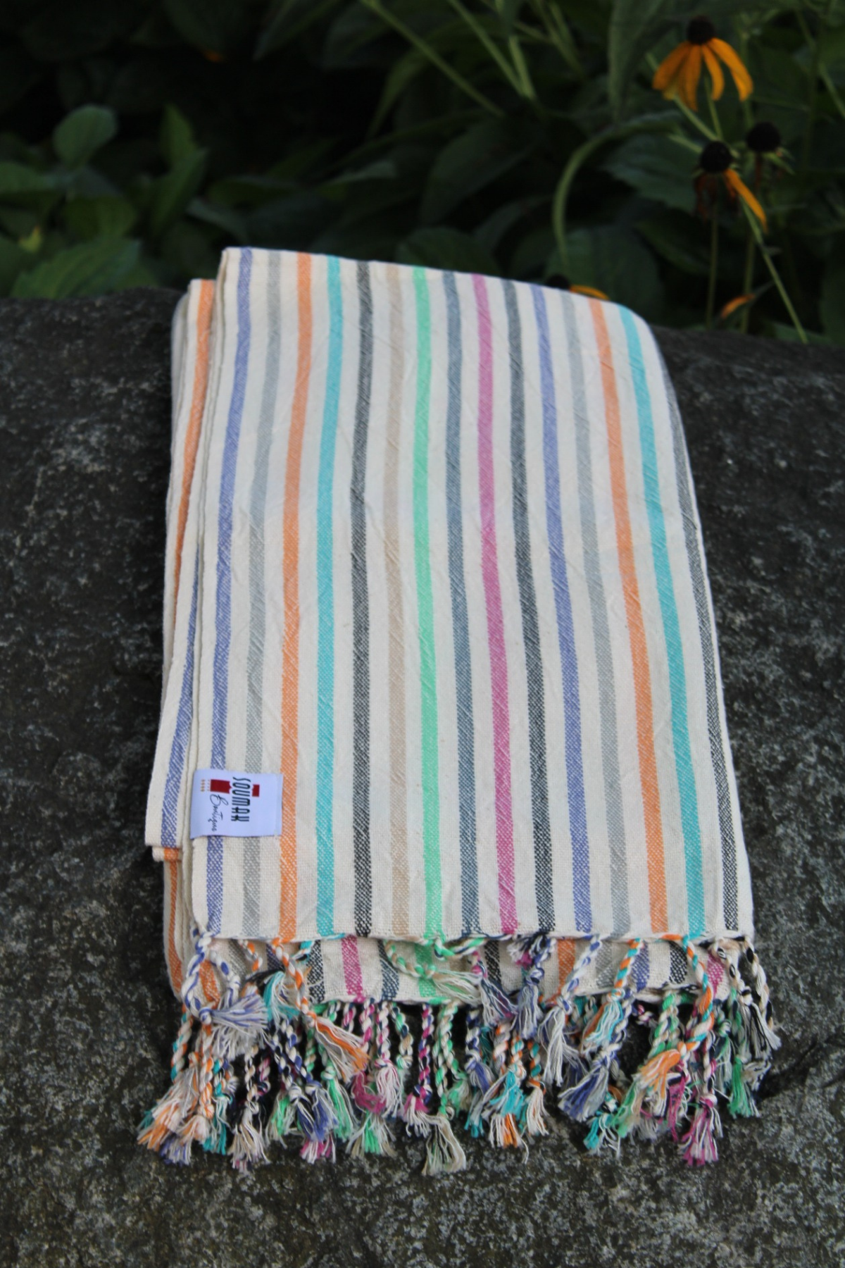 Bliss Stripes Handwoven Turkish Towel Collection