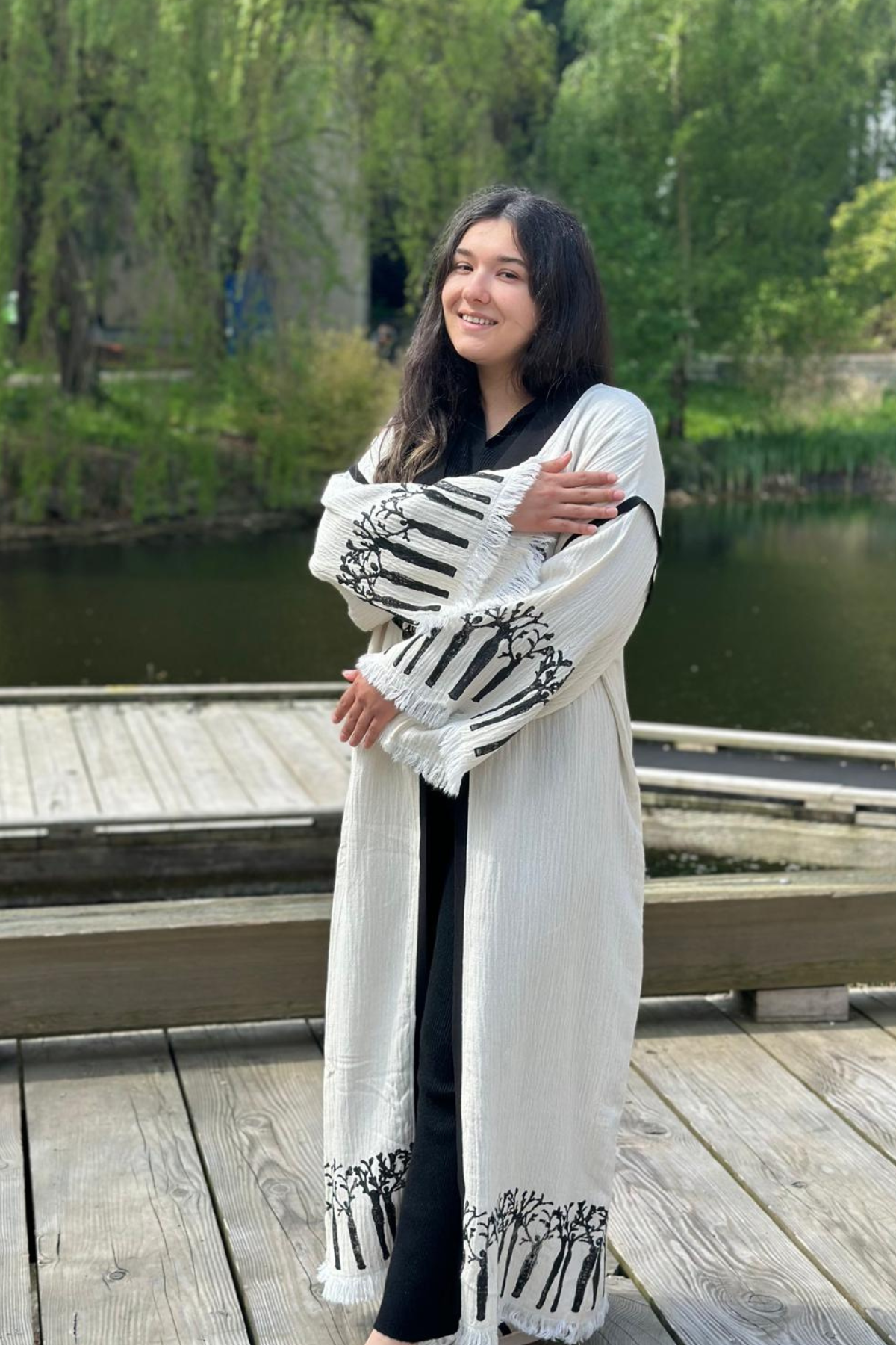 Tree of Life Block Kaftan