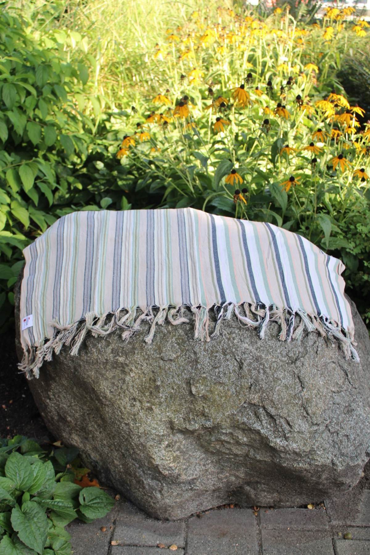 Harmony Handwoven Turkish Towel – Asymmetric Design