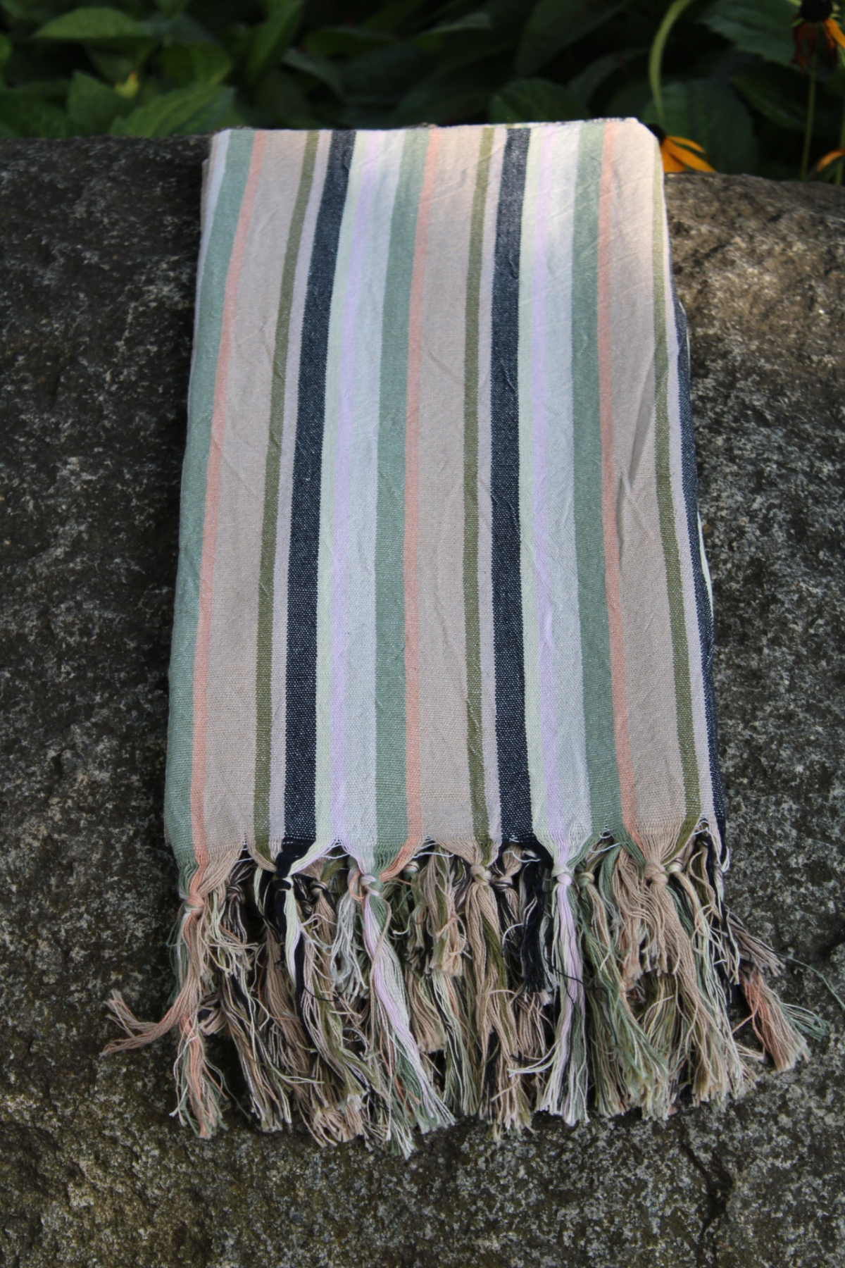 Harmony Handwoven Turkish Towel – Asymmetric Design