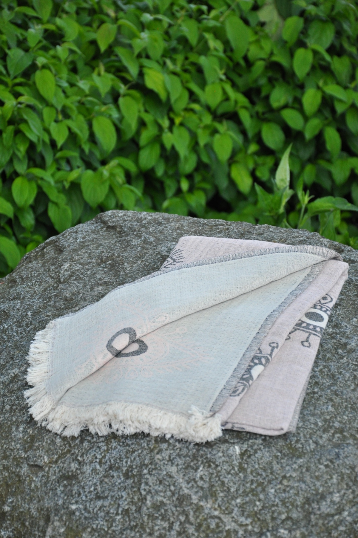 Protection Eye Snow Pink Turkish Towel