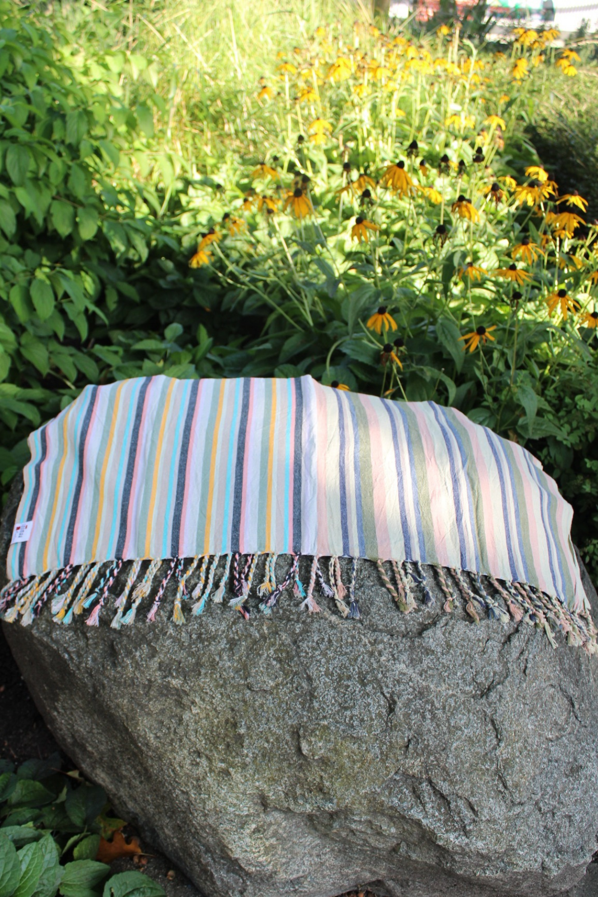 Carnival Handwoven Asymmetric Turkish Towel
