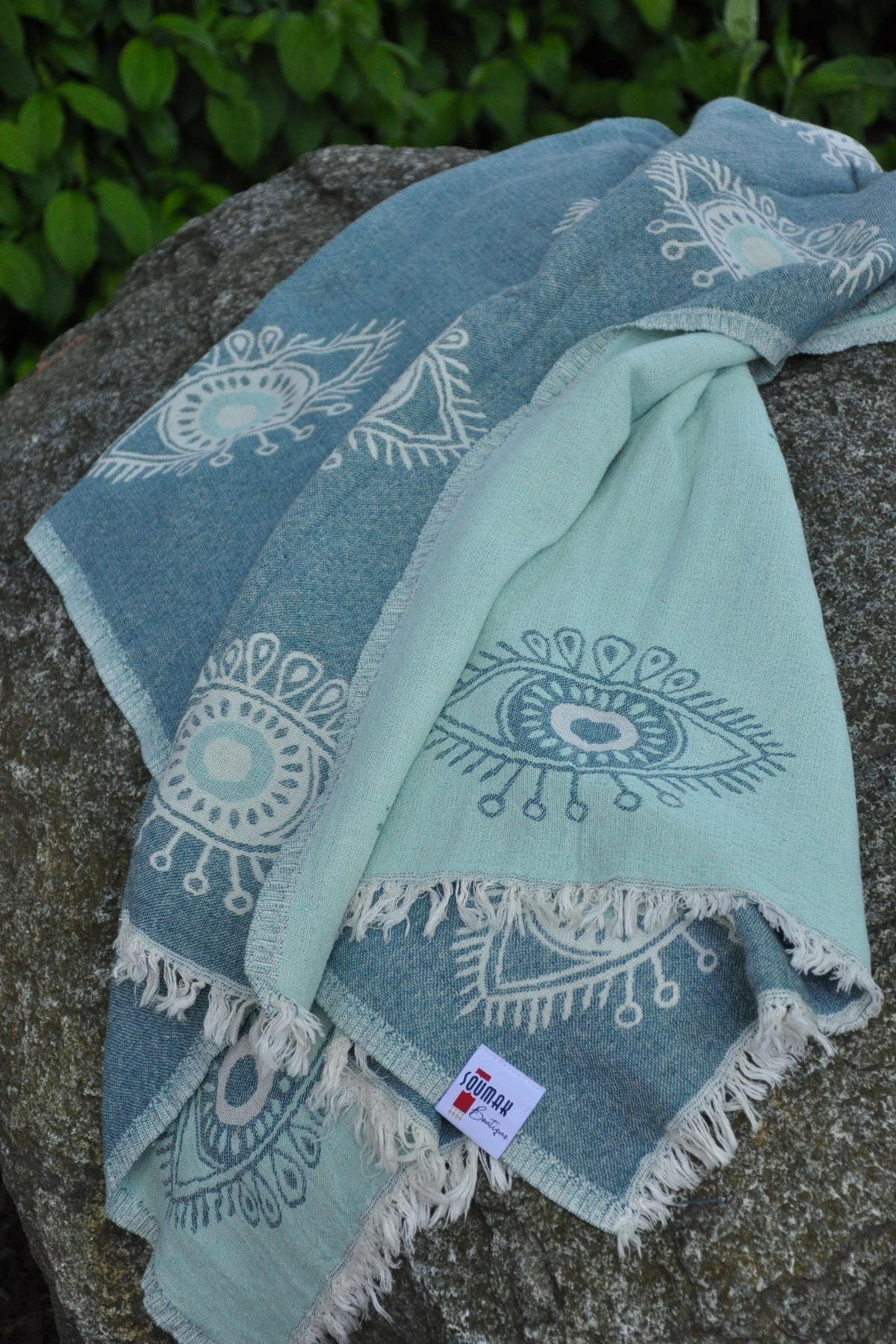 Protection Eye Rackley Blue Turkish Towel