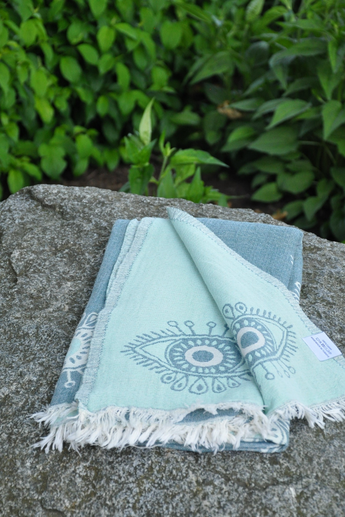 Protection Eye Rackley Blue Turkish Towel