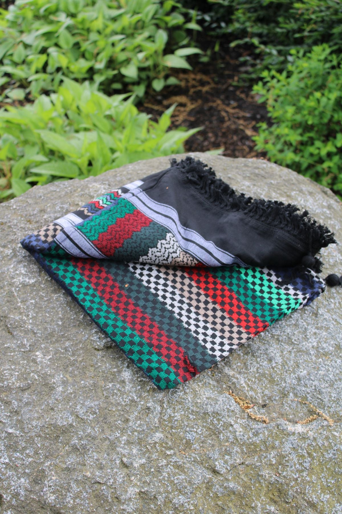 Smoky Black Premium Cotton Keffiyeh