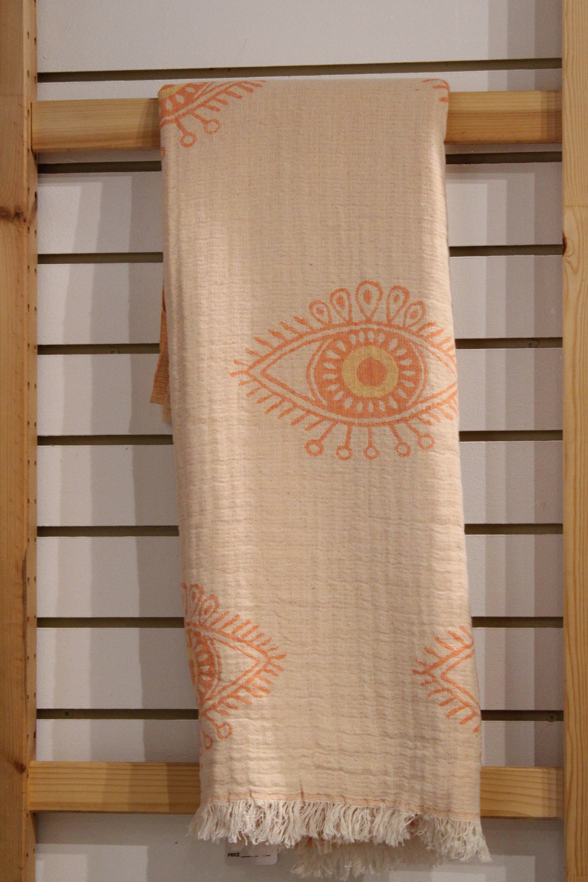 Protection Eye Turkish Towel-Orange