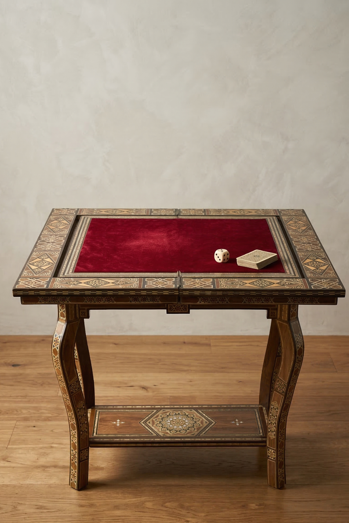 Sultan – Luxury Handmade Syrian Mosaic Game & Side Table