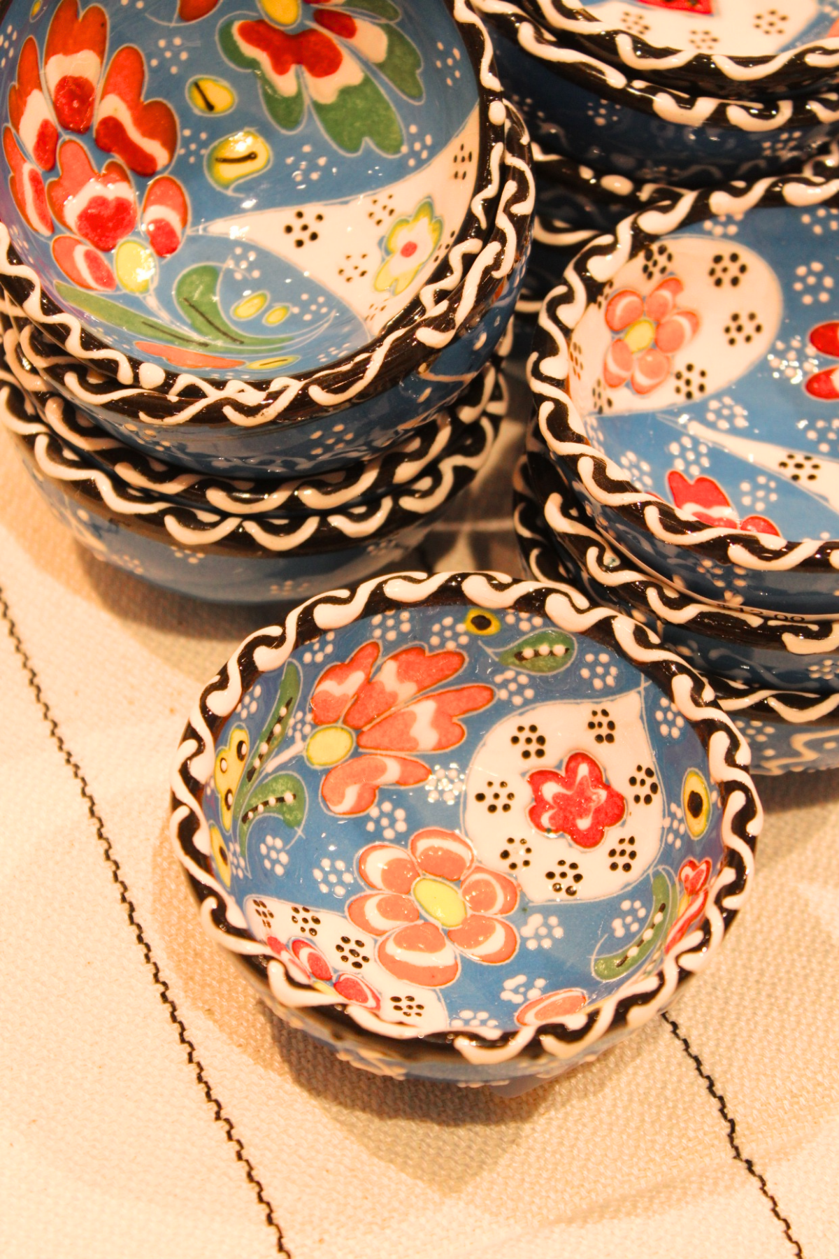 Shaggy Ceramic Bowls 8 cm