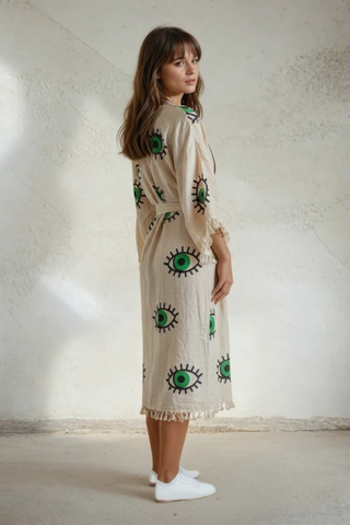 Protection Eye Robe-Green Eye