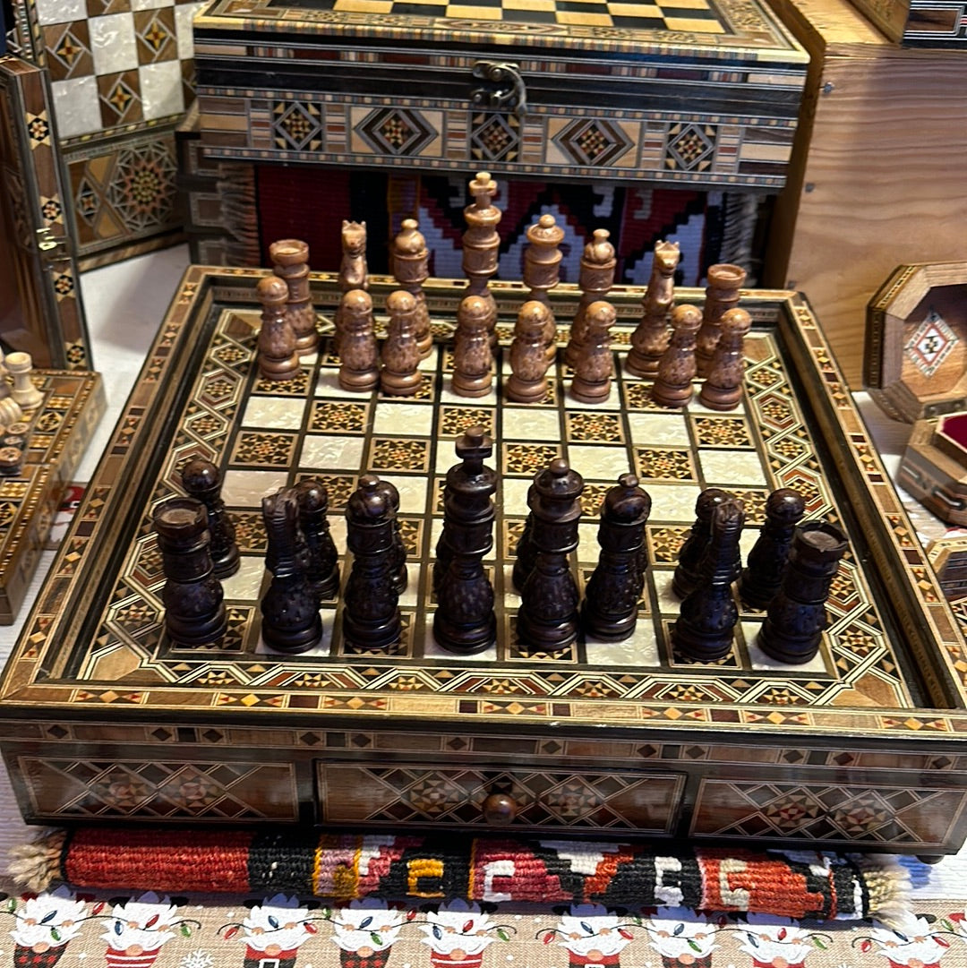 Shah Mosaic Chess Board