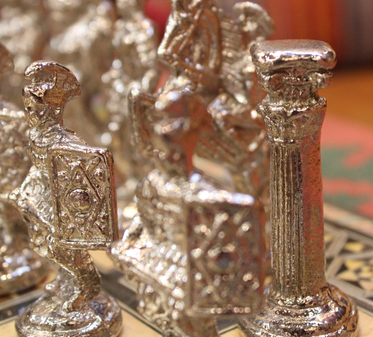 Majesty Copper Syrian Chess Pieces