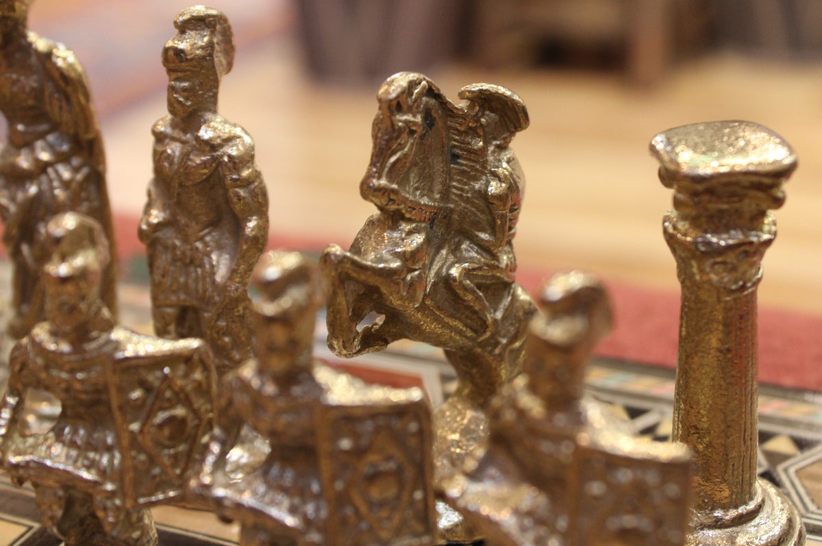 Majesty Copper Syrian Chess Pieces