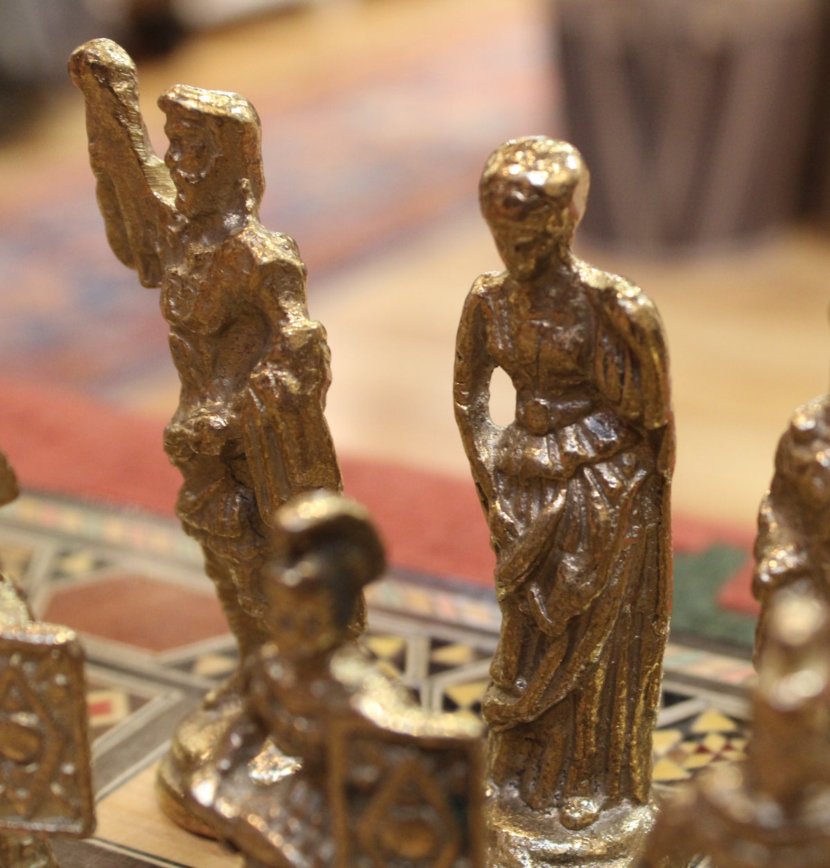 Majesty Copper Syrian Chess Pieces