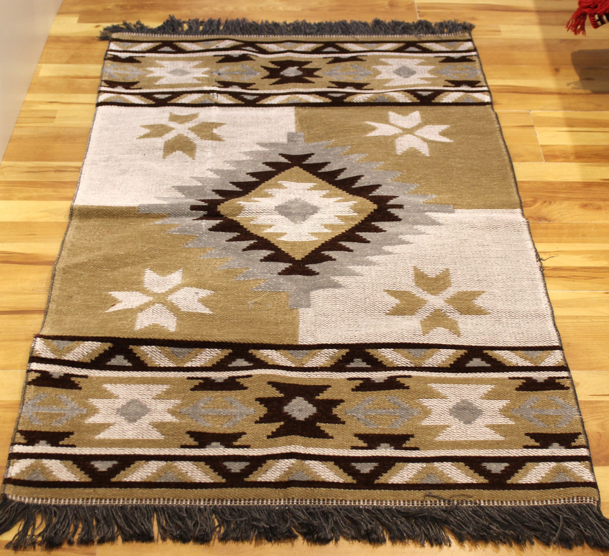 Gratitude Kilim Cotton Rug 63"*31"