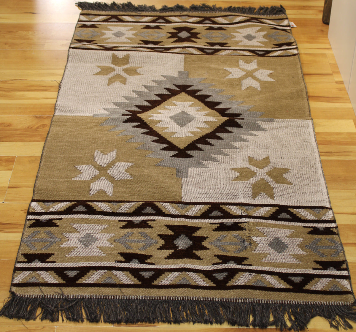 Gratitude Kilim Cotton Rug 63"*31"