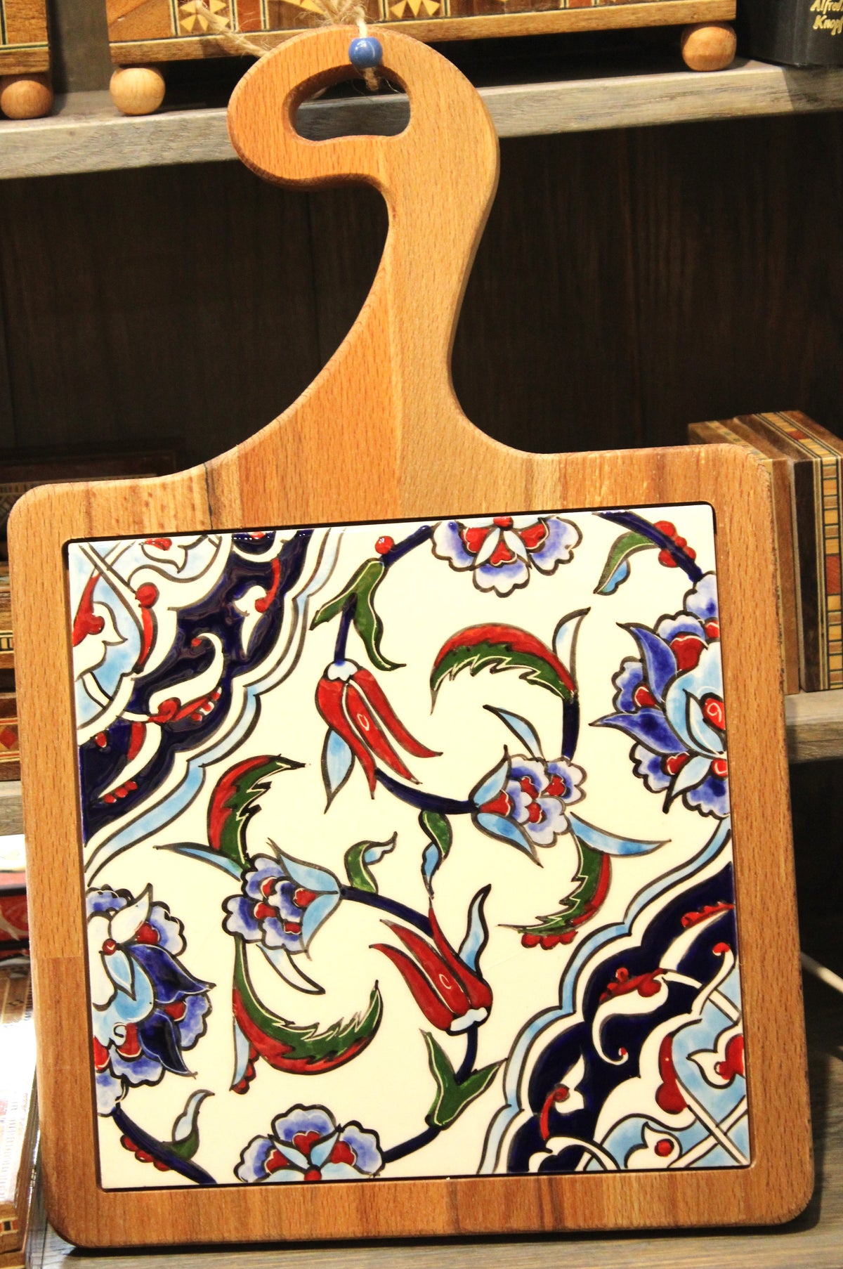 Wooden Handpainted Cutting Board