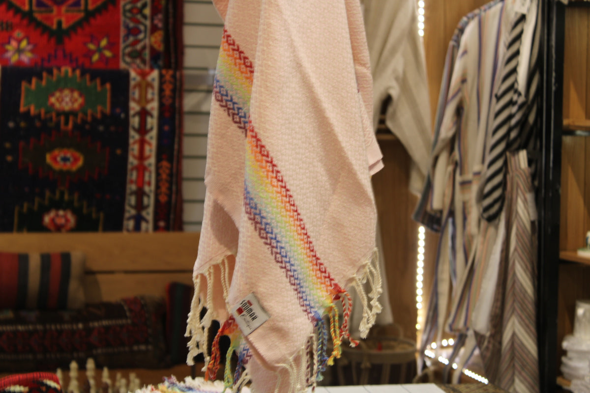 Rainbow Turkish Towel