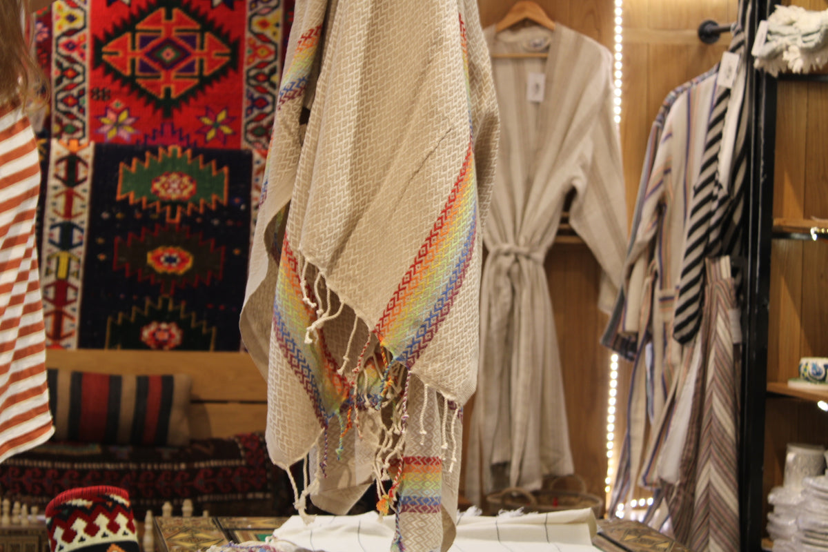 Rainbow Turkish Towel