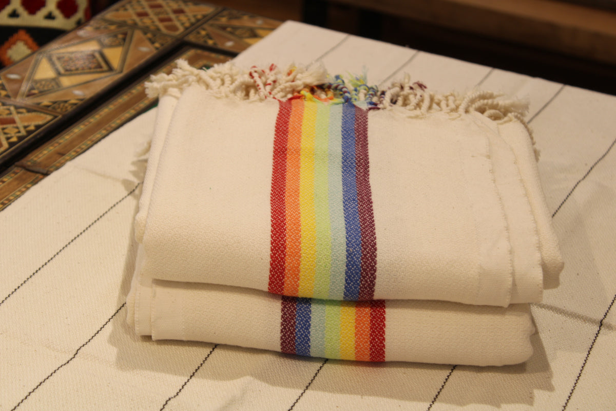 Rainbow Turkish Towel