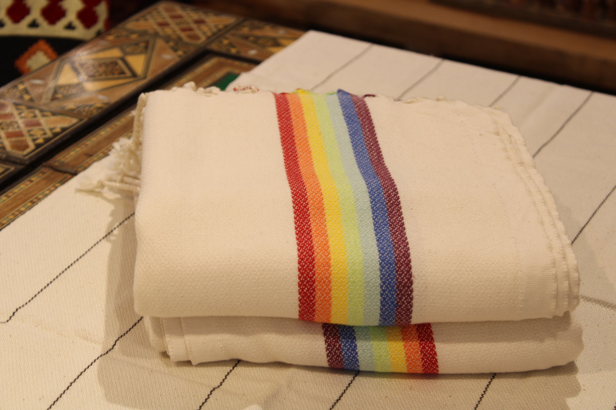 Rainbow Turkish Towel