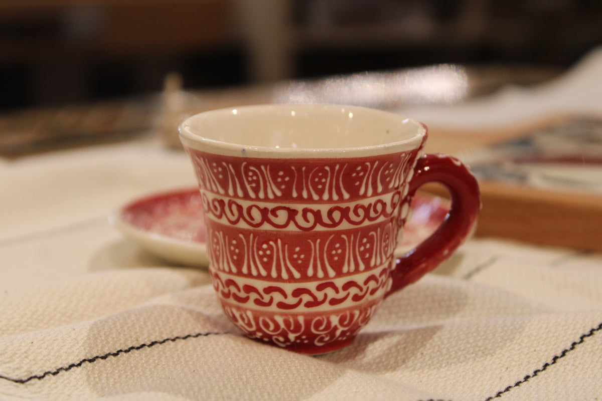 Mesmerise Turkish Ceramic Coffee Cup