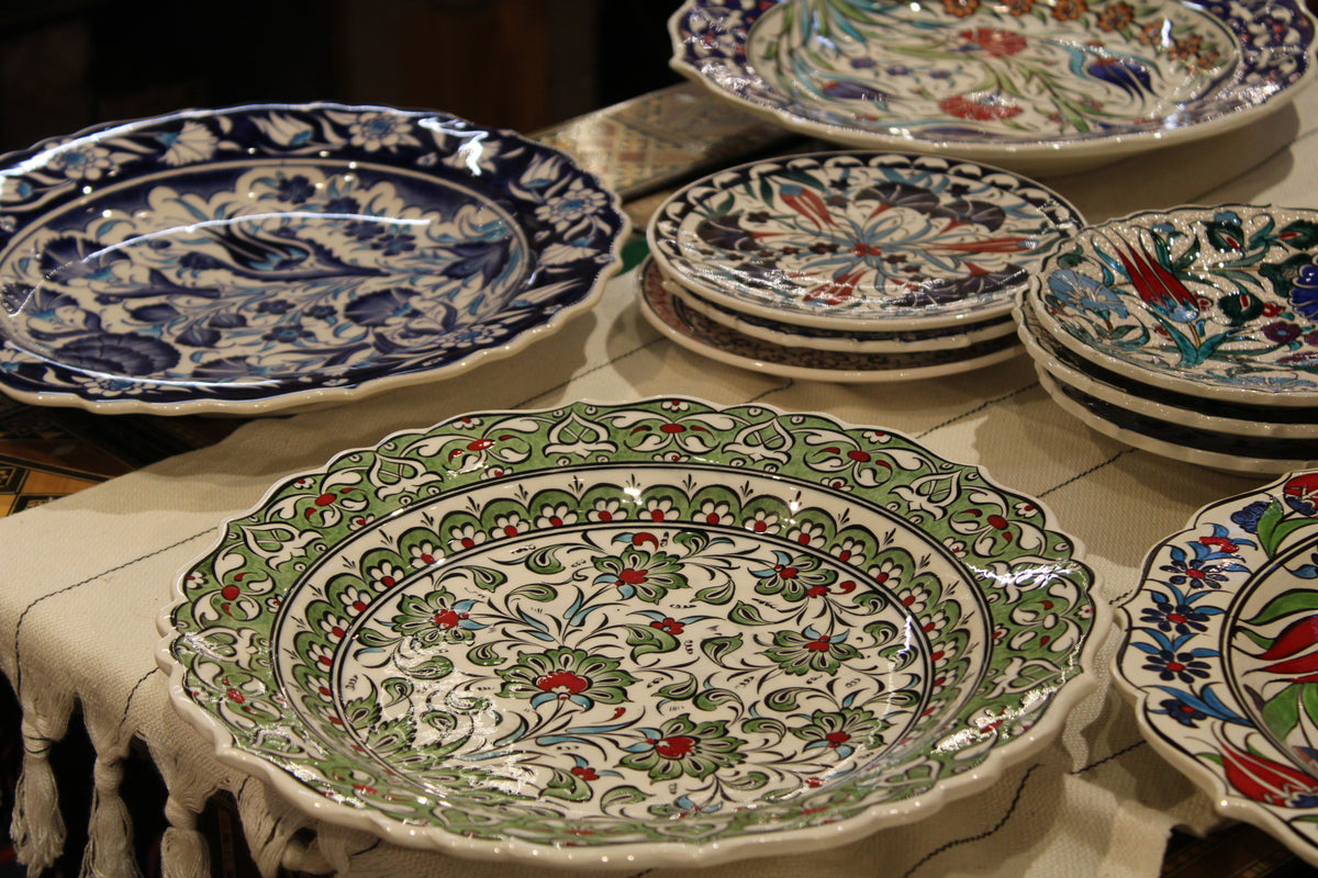 Cini Handpainted Ceramic Plates