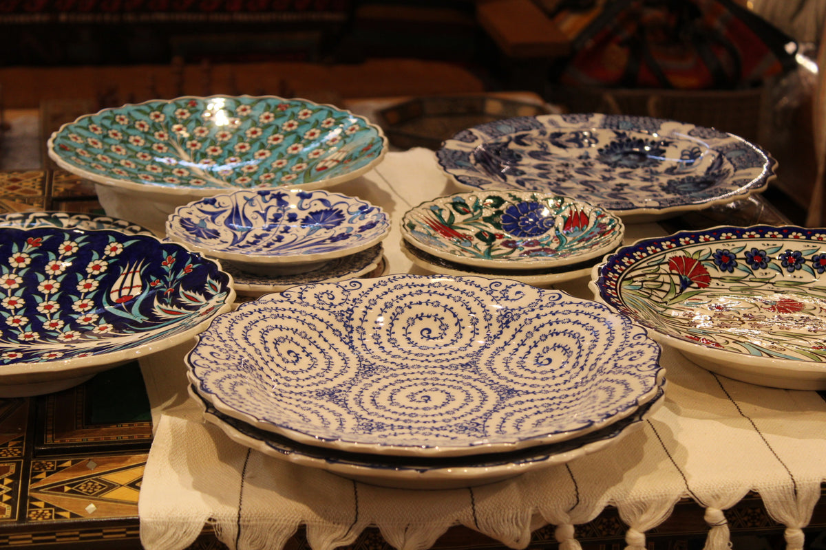 Cini Handpainted Ceramic Plates