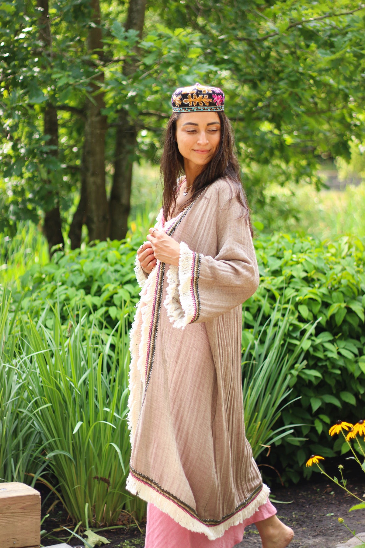 Khatun Mink Kaftan