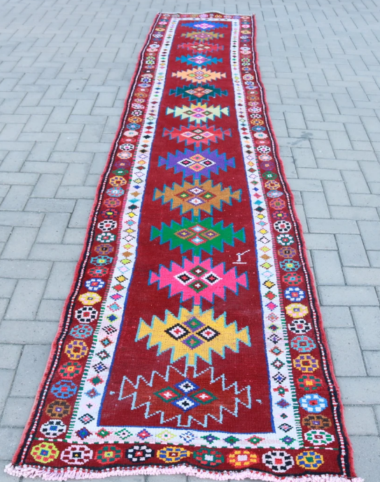 Crimson Herki Rug