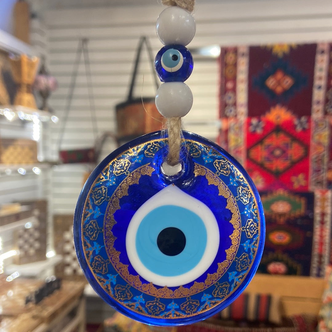 Ein Blue Protection Eye Wall Decor