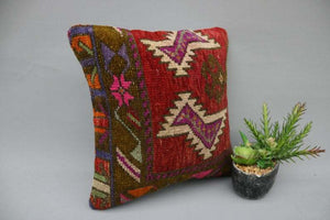 Love Kilim Throw Pillow