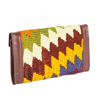 Fanar Kilim Wallet - Soumak Boutique