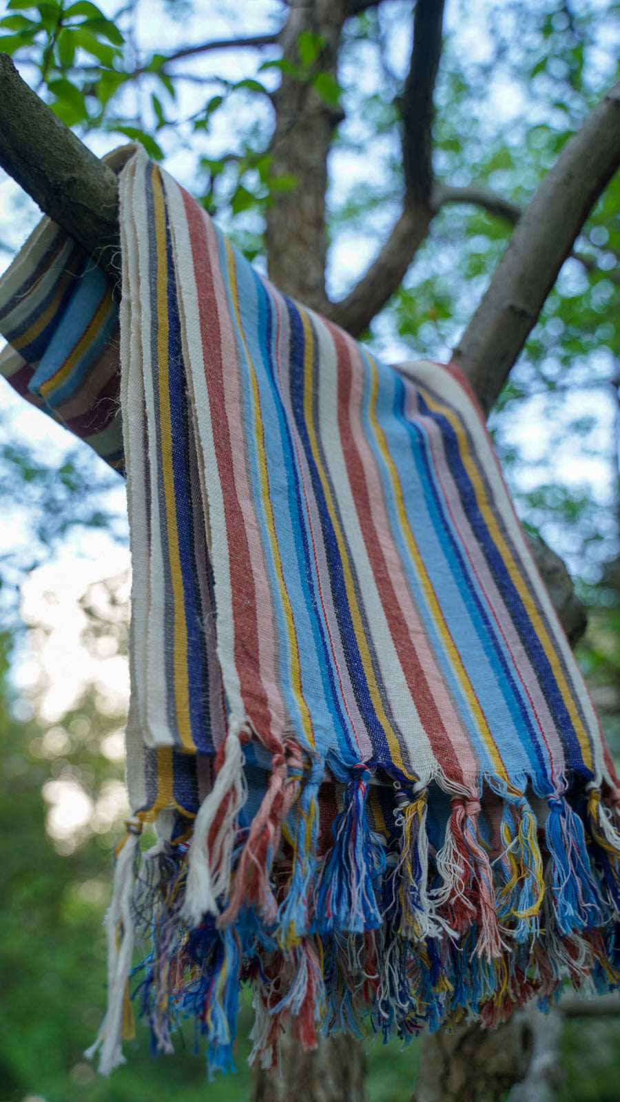 Rainbow Linen Turkish Towel