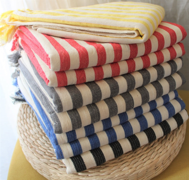 Balance Linen and Cotton Towel Collection