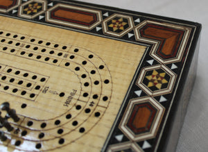 Ghazal Syrian Mosaic Cribbage Board