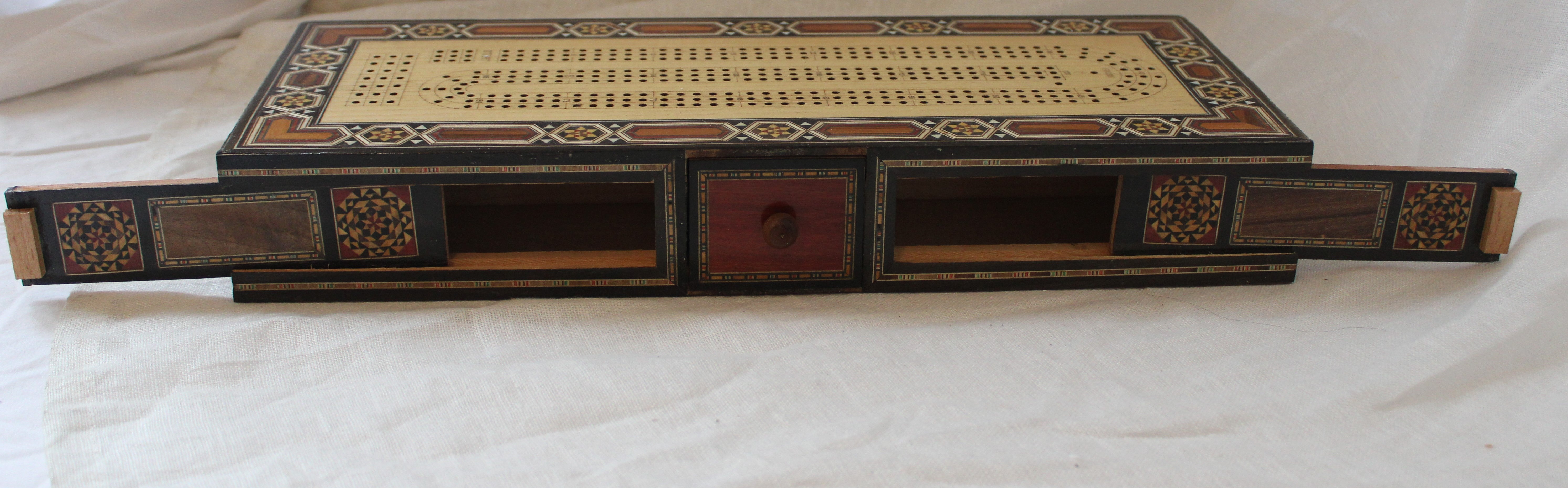 Ghazal Syrian Mosaic Cribbage Board