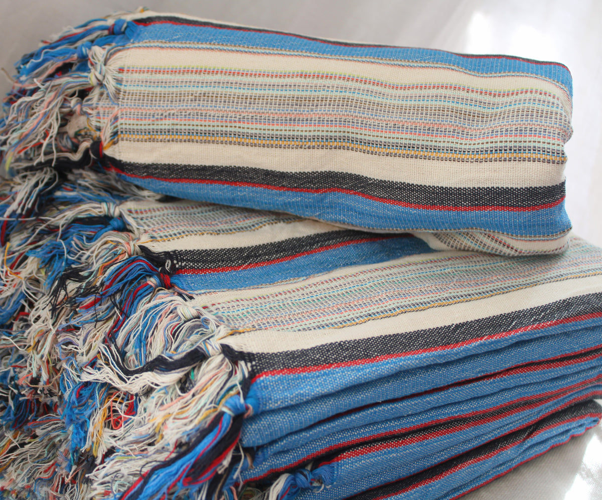 Sea Turkish Linen & Cotton Towel