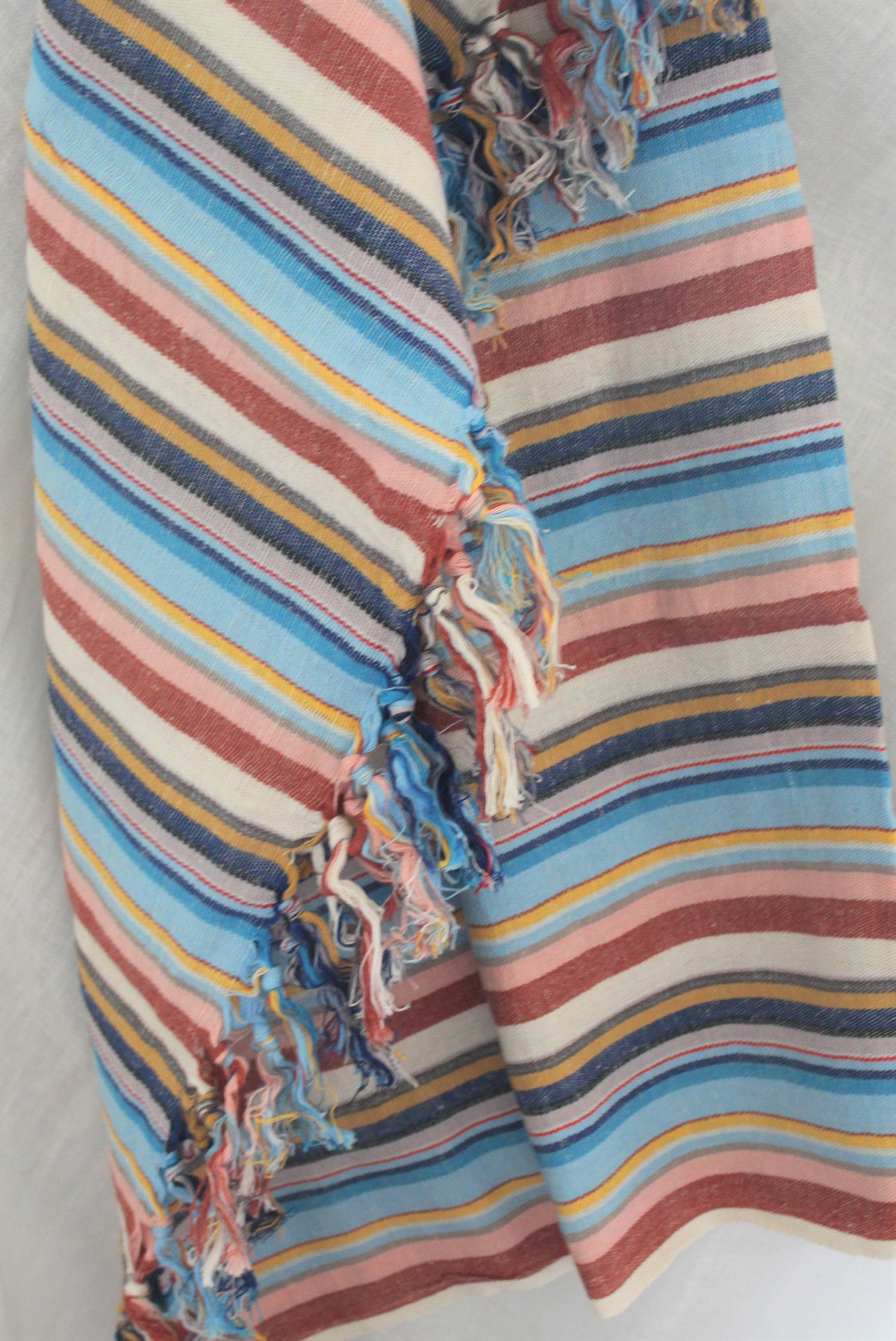 Rainbow Linen Turkish Towel