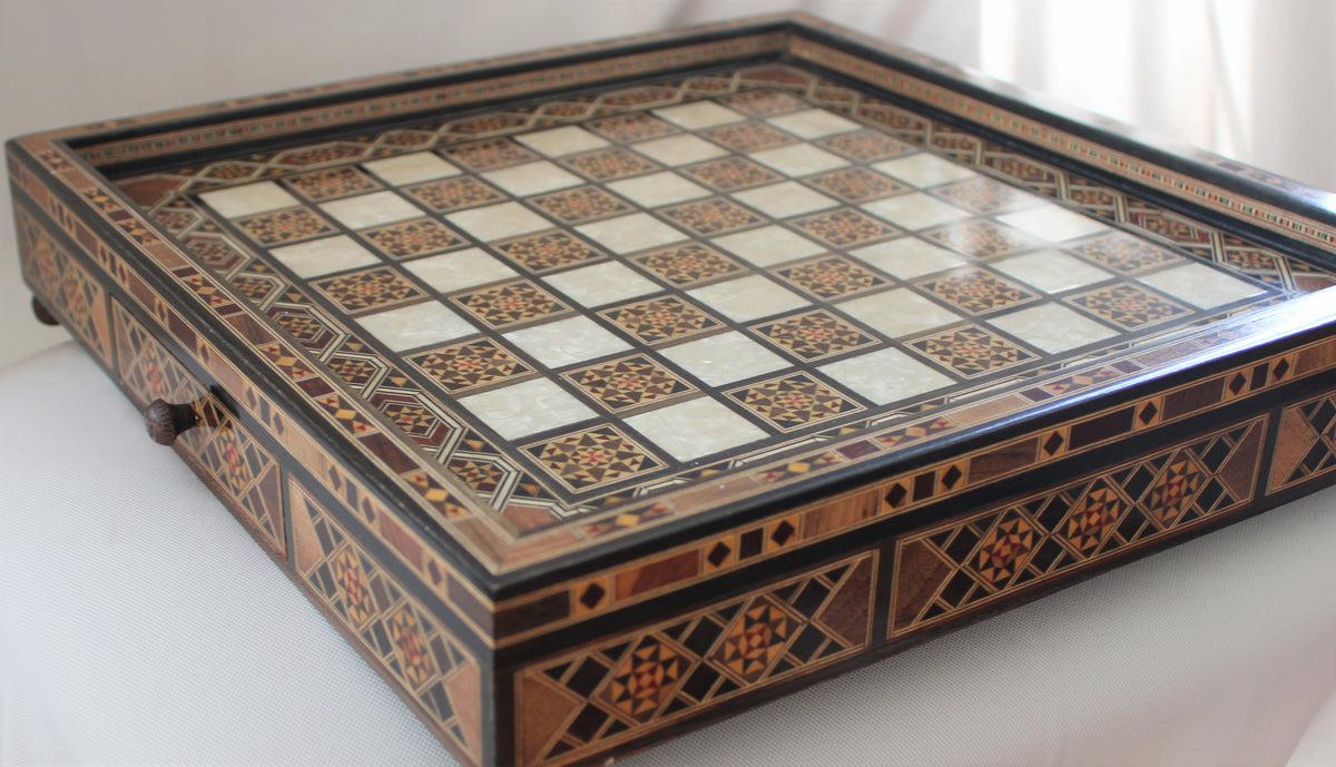 Shah Mosaic Chess Board