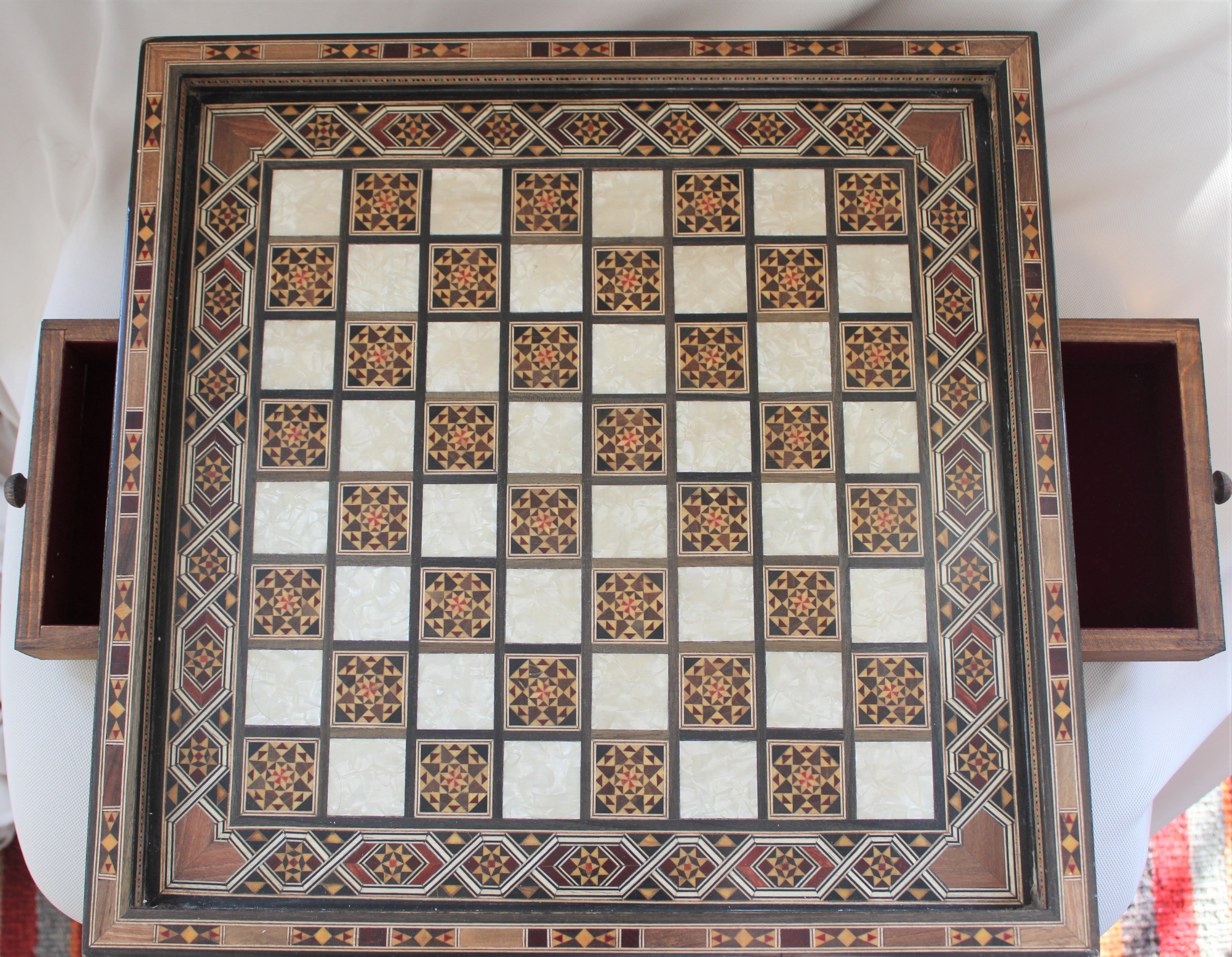 Shah Mosaic Chess Board