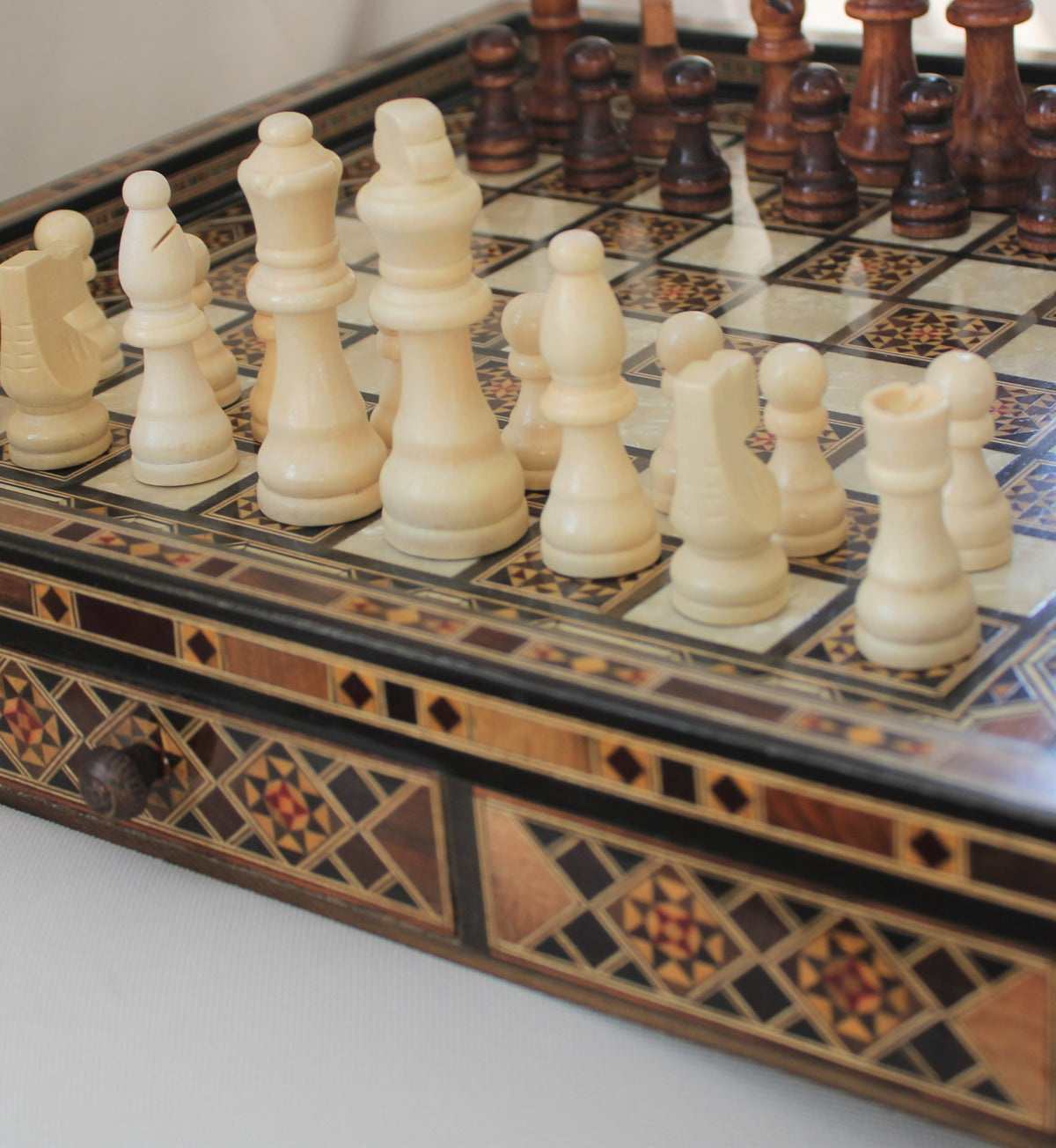 Shah Mosaic Chess Board