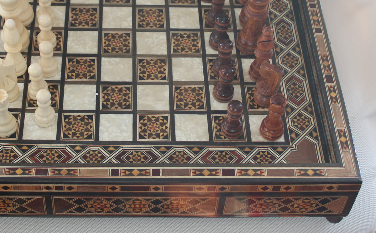 Shah Mosaic Chess Board