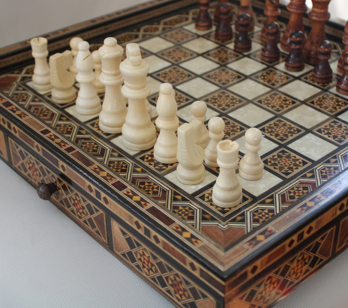 Shah Mosaic Chess Board