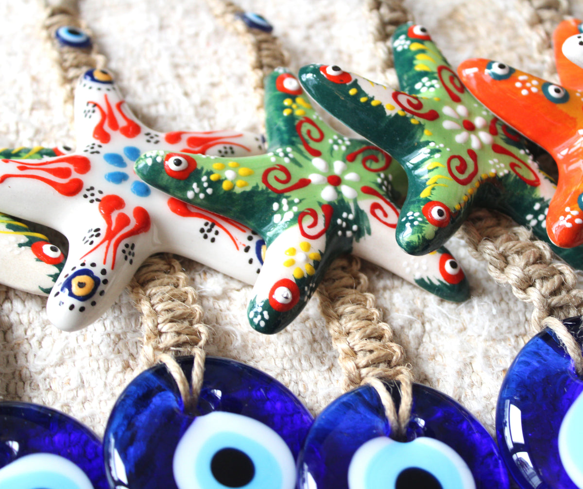 Ruya Ceramic Wall Decor Amulet - Soumak Boutique